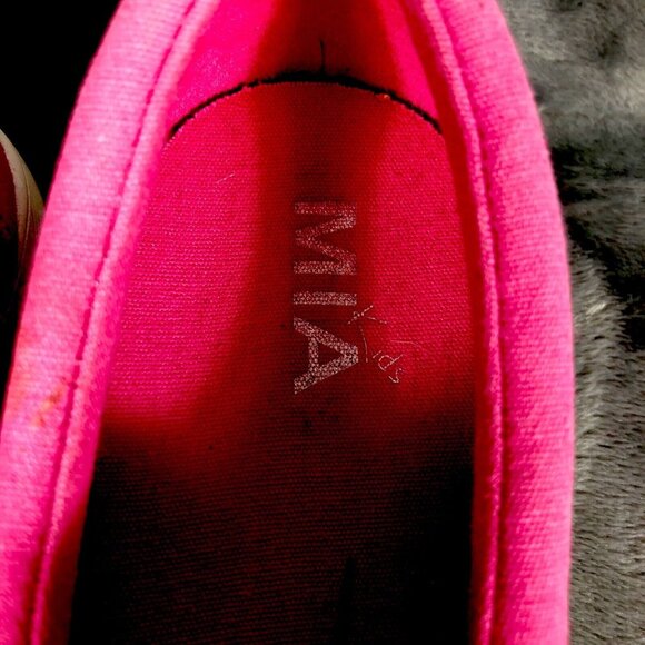 Mia Girls Shoes Sunny DK Pink Size 3 Medium - Picture 3 of 8